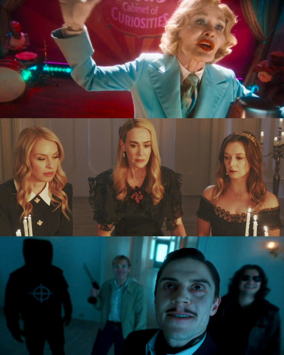 AHSVIP's tweet photo. Hoy se estrenan los episodios 4, 5 y 6 de “American Horror Story: 13”! #AHS13

🩸13x04: Is That All There Is? 
🩸13x05: Date Night
🩸13x06: The Return of Devil’s Night https://t.co/nhRne71hGM
