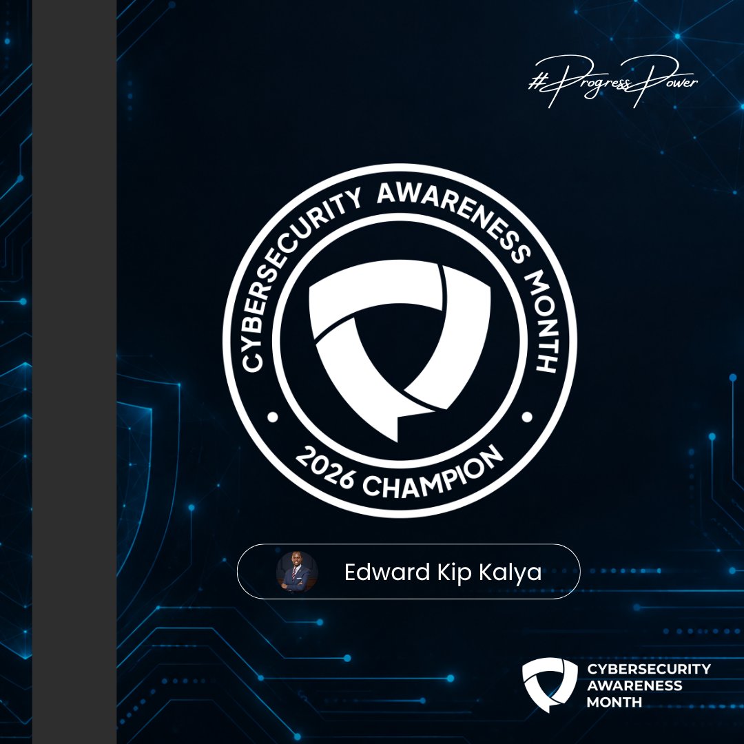 Edward_Kalya's tweet photo. 𝗖𝘆𝗯𝗲𝗿𝘀𝗲𝗰𝘂𝗿𝗶𝘁𝘆 𝗶𝘀 𝗻𝗼𝘁 𝗮𝗻 𝗜𝗧 𝗽𝗿𝗼𝗯𝗹𝗲𝗺. 𝗜𝘁 𝗶𝘀 𝗮 𝗹𝗲𝗮𝗱𝗲𝗿𝘀𝗵𝗶𝗽 𝗽𝗿𝗼𝗯𝗹𝗲𝗺.

You can approach cybersecurity in two ways:

1. 𝗥𝗲𝗮𝗰𝘁 𝗮𝗳𝘁𝗲𝗿 𝘁𝗵𝗲 𝗯𝗿𝗲𝗮𝗰𝗵: Investigate. Contain. Recover.

2. 𝗕𝘂𝗶𝗹𝗱 𝗿𝗲𝘀𝗶𝗹𝗶𝗲𝗻𝗰𝗲 𝗯𝗲𝗳𝗼𝗿𝗲 𝘁𝗵𝗲 𝗯𝗿𝗲𝗮𝗰𝗵: Prepare. Educate. Protect.

The difference is not technology.

It is mindset.

A sophisticated security system can still fail because someone clicked the wrong link, reused a password, ignored an alert, or assumed, “It won’t happen to us.”

That is why cybersecurity awareness matters.

𝘛𝘩𝘦 𝘩𝘶𝘮𝘢𝘯 𝘭𝘢𝘺𝘦𝘳 𝘪𝘴 𝘱𝘢𝘳𝘵 𝘰𝘧 𝘵𝘩𝘦 𝘴𝘦𝘤𝘶𝘳𝘪𝘵𝘺 𝘢𝘳𝘤𝘩𝘪𝘵𝘦𝘤𝘵𝘶𝘳𝘦.

This October, I’m proud to be a 𝟮𝟬𝟮𝟲 𝗖𝘆𝗯𝗲𝗿𝘀𝗲𝗰𝘂𝗿𝗶𝘁𝘆 𝗔𝘄𝗮𝗿𝗲𝗻𝗲𝘀𝘀 𝗠𝗼𝗻𝘁𝗵 𝗖𝗵𝗮𝗺𝗽𝗶𝗼𝗻, supporting the global effort to make cybersecurity awareness a shared responsibility.

𝘼 𝙨𝙞𝙢𝙥𝙡𝙚 𝙘𝙮𝙗𝙚𝙧𝙨𝙚𝙘𝙪𝙧𝙞𝙩𝙮 𝙡𝙚𝙖𝙙𝙚𝙧𝙨𝙝𝙞𝙥 𝙩𝙚𝙨𝙩:

↳ 𝗣𝗘𝗢𝗣𝗟𝗘 — Do they know what threats look like?

↳ 𝗣𝗥𝗢𝗖𝗘𝗦𝗦 — Do they know what to do when something goes wrong?

↳ 𝗧𝗘𝗖𝗛𝗡𝗢𝗟𝗢𝗚𝗬 — Are the right safeguards in place?

If one layer is missing, the system is weaker than it appears.

Cybersecurity is not about creating fear.

It is about creating readiness.

𝘛𝘩𝘦 𝘴𝘵𝘳𝘰𝘯𝘨𝘦𝘴𝘵 𝘴𝘦𝘤𝘶𝘳𝘪𝘵𝘺 𝘤𝘶𝘭𝘵𝘶𝘳𝘦 𝘪𝘴 𝘰𝘯𝘦 𝘸𝘩𝘦𝘳𝘦 𝘱𝘦𝘰𝘱𝘭𝘦 𝘬𝘯𝘰𝘸 𝘵𝘩𝘢𝘵 𝘵𝘩𝘦𝘺 𝘢𝘳𝘦 𝘯𝘰𝘵 𝘵𝘩𝘦 𝘸𝘦𝘢𝘬𝘦𝘴𝘵 𝘭𝘪𝘯𝘬. 𝘛𝘩𝘦𝘺 𝘢𝘳𝘦 𝘱𝘢𝘳𝘵 𝘰𝘧 𝘵𝘩𝘦 𝘥𝘦𝘧𝘦𝘯𝘤𝘦.

Be CyberSmart!

As we mark #CybersecurityAwarenessMonth, what is one cybersecurity habit every organisation should treat as non-negotiable?

#Cybersecurity #ProgressPower