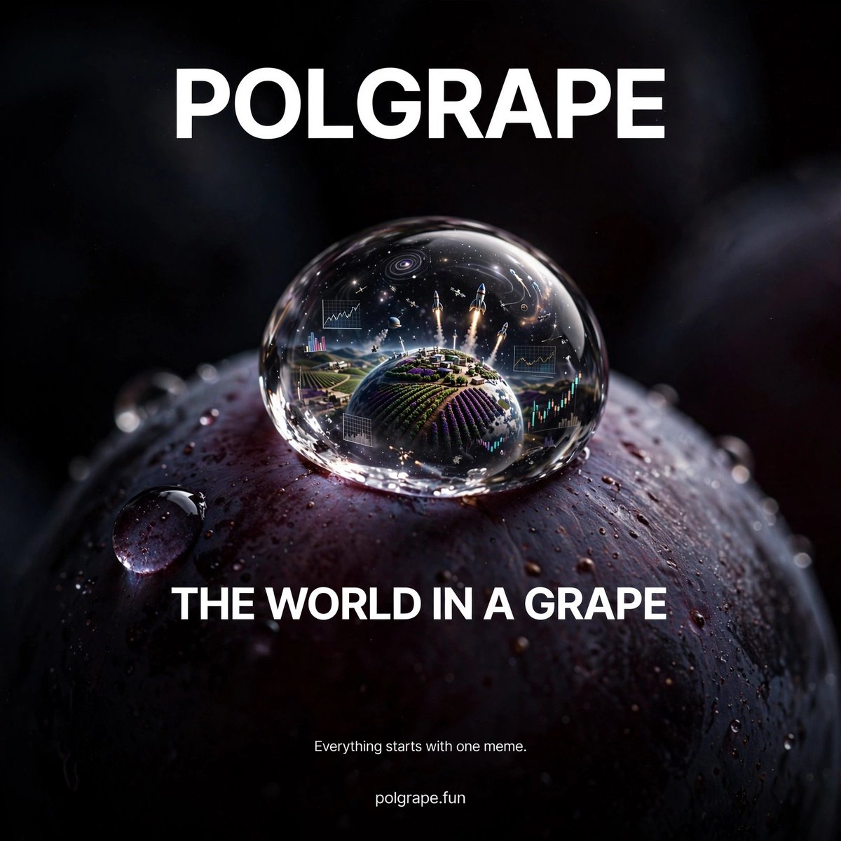 Polgrapefun's tweet photo. 🍇 THE WORLD IN A GRAPE.

Everything starts with one meme.

Plant yours on https://t.co/eSh0dNrSQ6 — before the harvest ends.

👉 https://t.co/Jt8nZQMzXn https://t.co/vcMvkrwoEP