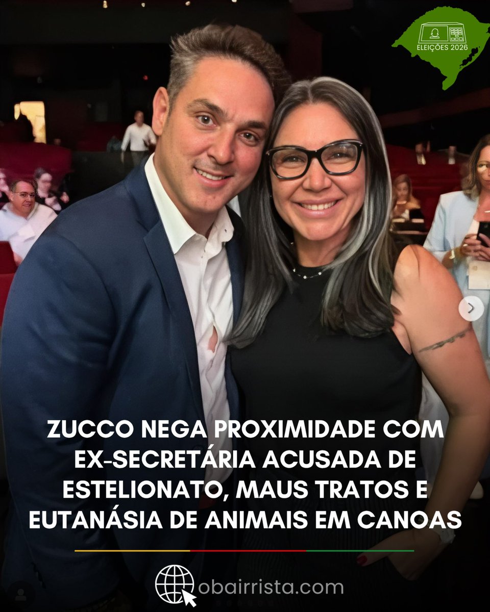 O_Bairrista's tweet photo. A ligação política entre o deputado federal Luciano Zucco (PL) e a ex-secretária de Bem-Estar Animal de Canoas, Paula Lopes, voltou ao debate eleitoral após confrontos entre os candidatos. Paula foi investigada sob suspeita de estelionato, maus-tratos e eutanásias de animais no município. Cobrado publicamente sobre a relação pelo concorrente Gabriel Souza, Zucco negou proximidade com a ex-gestora e chamou o adversário de mentiroso. No entanto, uma publicação feita por Paula em suas redes sociais contesta a tentativa de distanciamento. 

Na postagem, acompanhada de uma foto ao lado do parlamentar, ela agradeceu nominalmente a Zucco pelo convite e pela confiança depositada para assumir o cargo na pasta municipal em Canoas, além de reafirmar lealdade à sua trajetória.