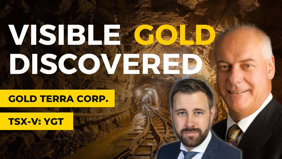 soarfinancial's tweet photo. Visible gold in the historical Con Mine tailings 👀

Gold Terra CEO Gerald Panneton joins us to discuss the early sonic drilling results, what they could mean for the upcoming PEA and the company's broader 20,000m drill program in Yellowknife.

Watch 👇
https://t.co/ssG8BUvpOB

@GoldTerra | $YGT.V | #coi
