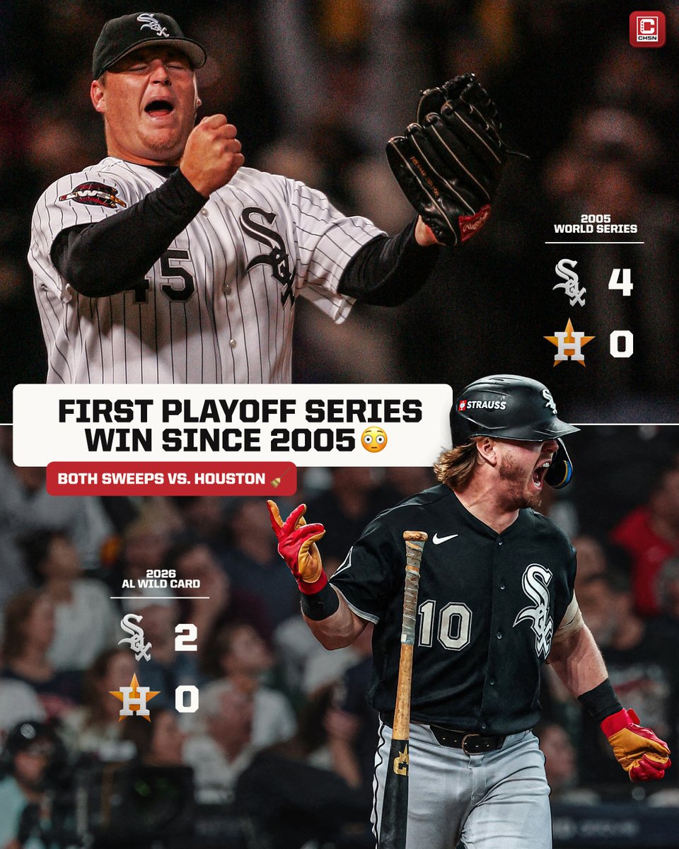 CHSN_WhiteSox's tweet photo. 21 years later...
Could 2026 have a similar result? π https://t.co/VmsJ4VpdLp