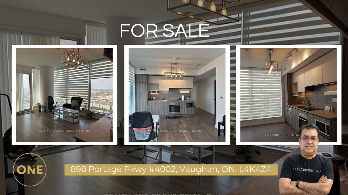 Ravrealty's tweet photo. Live stunningly at 898 Portage Pkwy #4002, Vaughan: 3-bed, 2-bath condo with views, amenities, parking, and transit access. https://t.co/9oBTXaZip1