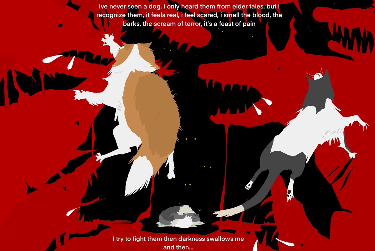 flixiastar's tweet photo. Dewpaw’s problem #Warriorcats https://t.co/XQHGdnLGBL