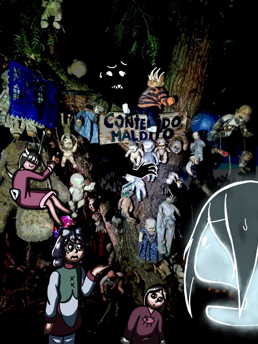 smokegrenade396's tweet photo. Spooky's Scary World Tour!
Stop 1: Island of the Dead Dolls, Mexico
(I'll be posting one of these every 4 or 5 days for October ๐)
#spookysjumpscaremansion #sjsm #fanart #digitalart #halloween https://t.co/jhKG6pcx9I