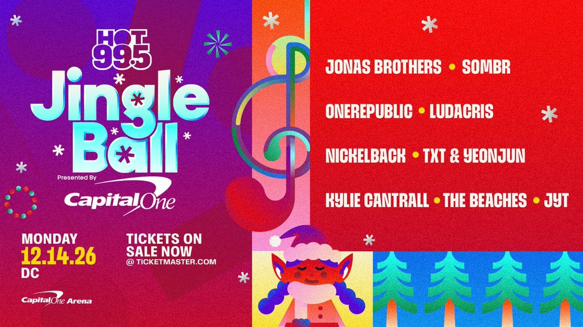 Z1043's tweet photo. Tune in to @iammikeklein every afternoon this week for your chance to win two tickets to Jingle Ball at @CapitalOneArena on December 14th! ๐ถ
#JingleBall #CapitalOneArena #WinTickets https://t.co/f2fNbIzcSe