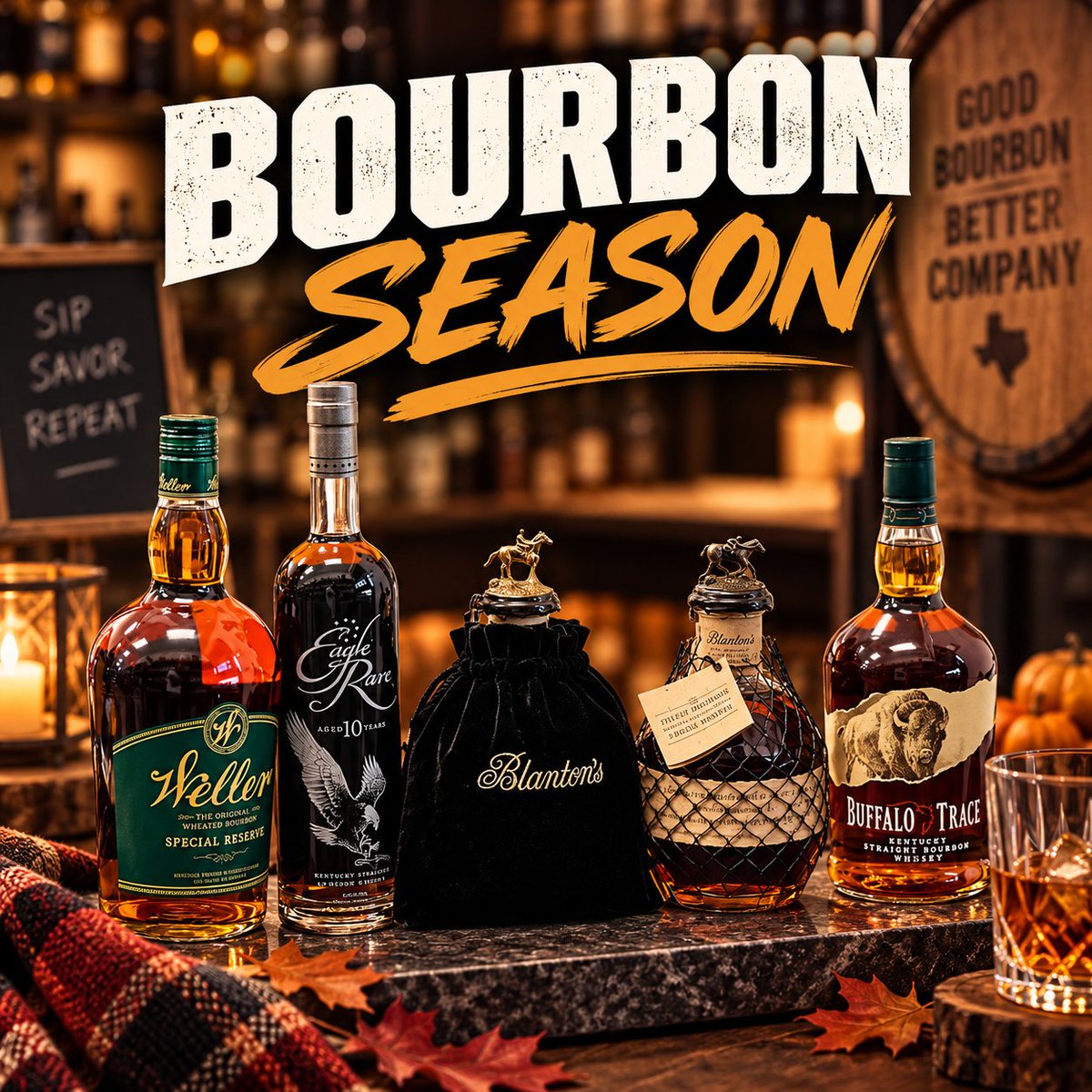 LiquorsPalm's tweet photo. October calls for bourbon. 🥃🍂 Explore Weller, Eagle Rare, Blanton’s, Buffalo Trace and more at Palm Valley Liquors in Round Rock.

📍 4500 E. Palm Valley Blvd.

#Bourbon #PalmValleyLiquors #RoundRockTX https://t.co/oP9rlWJtMD