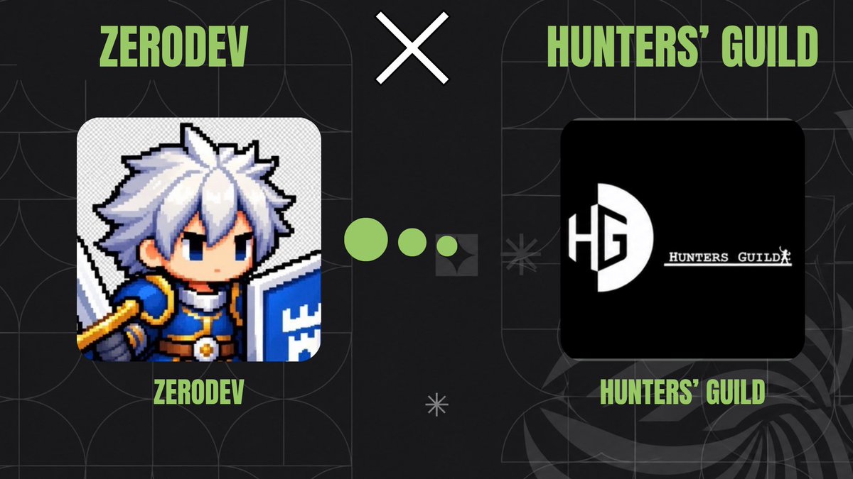 Huntersguild_'s tweet photo. We are giving away some @ZeroDev21 spots. 

Requirements. 
=> Follow @Huntersguild_  , @ZeroDev21 &amp; @ArandoFox 
=> Like and retweet the post below. 
=> Drop address. https://t.co/FHUDEbGegr