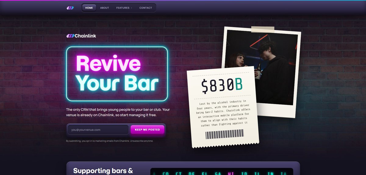 devon_leadman's tweet photo. Gave my landing page a fresh look last night, it only took me 10 minutes (after iterating on it for a month)

It's possible to make good looking and unique products with AI, you just can't accept the first thing it spits out https://t.co/DONn9bjwva