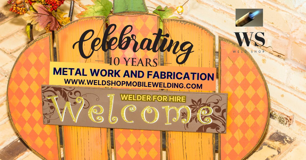 shop_weld's tweet photo. Fall is officially here, and it's time to prep your equipment and property for the colder months ahead. Whether you need structural repairs or custom fabrication, our growing father and two sons mobile welding team brings the shop straight to your site anywhere in Whatcom County. https://t.co/ZuHsHV9gjh