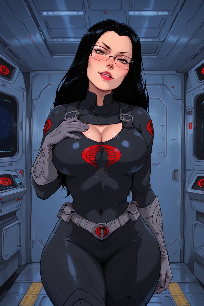 LinesLusty's tweet photo. 🖤 Baroness — G.I. Joe 🖤
Sharp. Fearless. Unforgettable.
A little tactical elegance for your timeline. 🕶️🔥
How would you rate this look? 👀
#Baroness #GIJoe #AIArt #DigitalArt #FanArt #ArtCommunity https://t.co/gjXmS9dleE