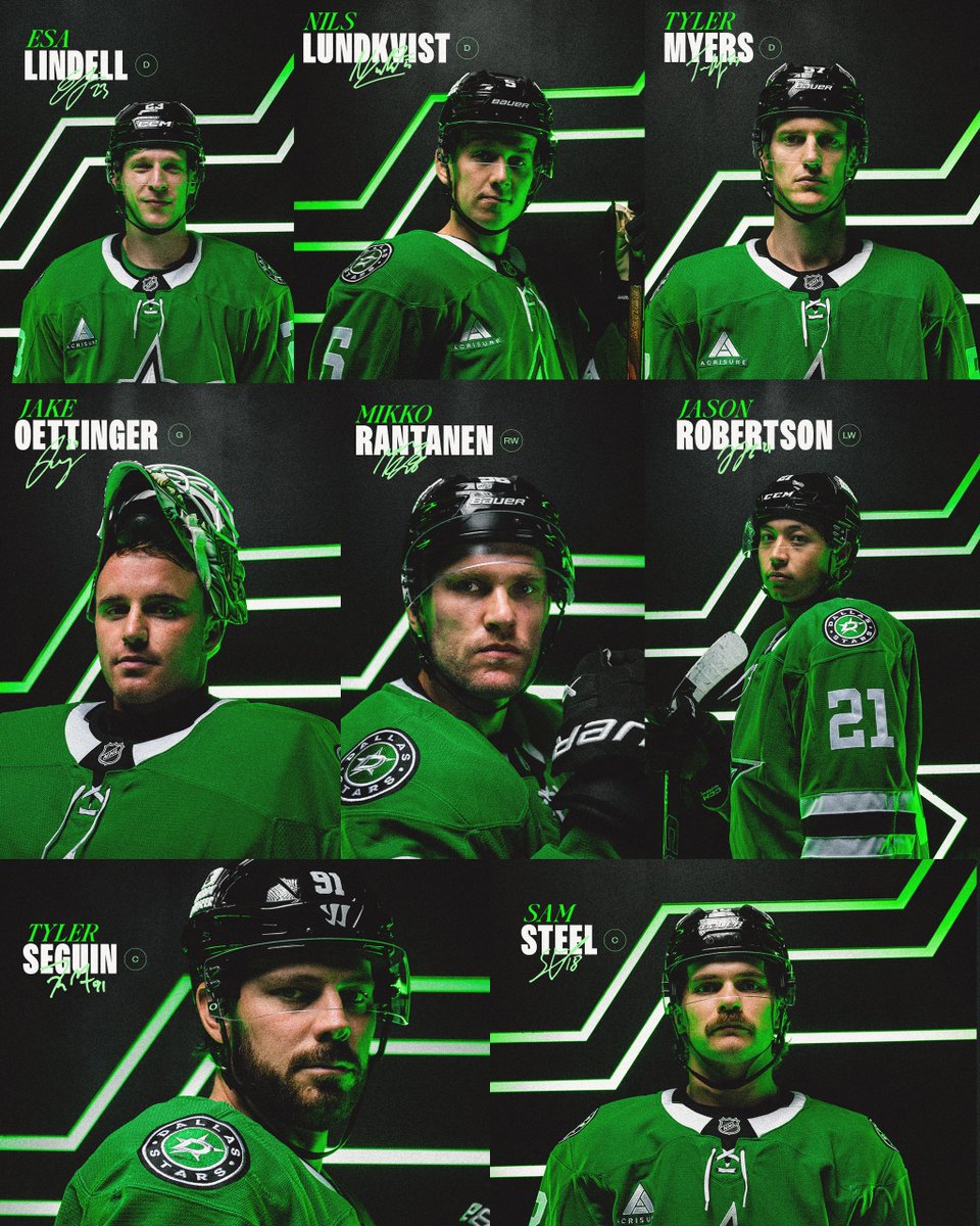 DallasStars's tweet photo. Locked &amp; loaded ⭐️ https://t.co/UyFhACdmxe