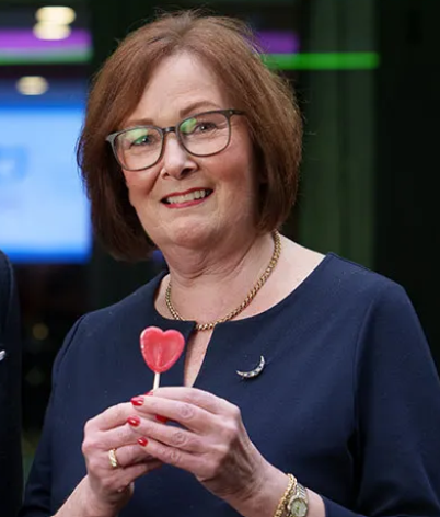 OesophagealCF's tweet photo. OCF Patient ambassador, Gillian Schorman, from Dublin was diagnosed in 2021 with Oesophageal Cancer. Now 5 years since her diagnosis Gillian does all she can to urge anyone with symptoms to get checked out.
Read here: https://t.co/hImIbKuEIS
#GetChecked #OCFbyyourside https://t.co/Pt6MwwYtKs