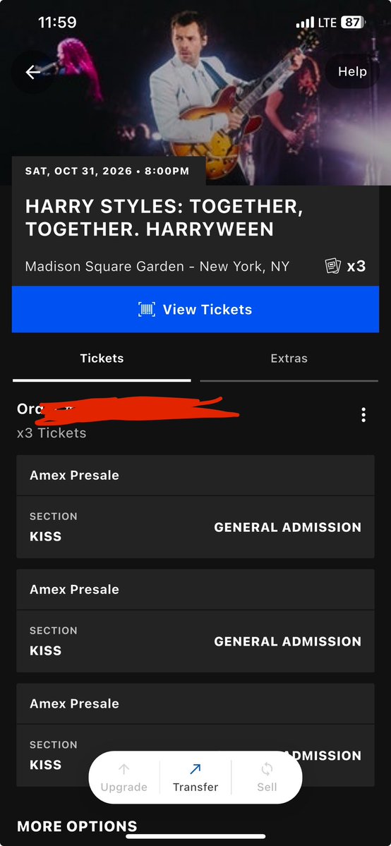 fvresale's tweet photo. wts 3x Kiss Pit Harryween 31st
Price:: $405 Each
Anyone interested can message us and make sure you’re following this account!
#Harryween #Harrystylesmsg #harryfans #togethertogethertour #fvresale https://t.co/rFPTyXwITU