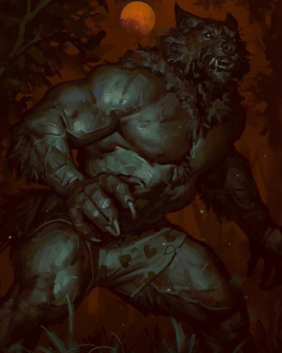 TFiddlerArt's tweet photo. Weretober2026 Day 1 - Wolf 🐺 https://t.co/GMj738eHHo