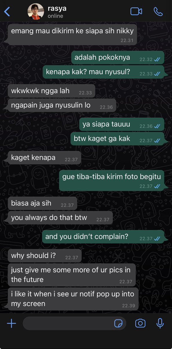 nemorumore's tweet photo. #camalov
ada yang salah kirim tuh https://t.co/2HRXMChbAP