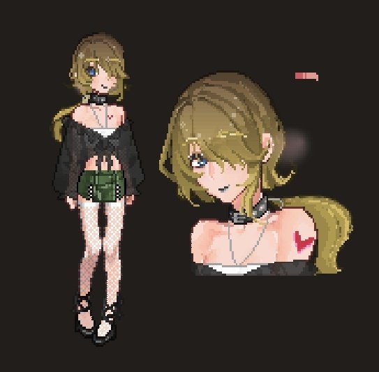 LTeaah53571's tweet photo. I love the fact that in dol New world we can custom the nnpc. Btw this is my hc on fem Whitney design on dol nw https://t.co/L8zpkyujnS