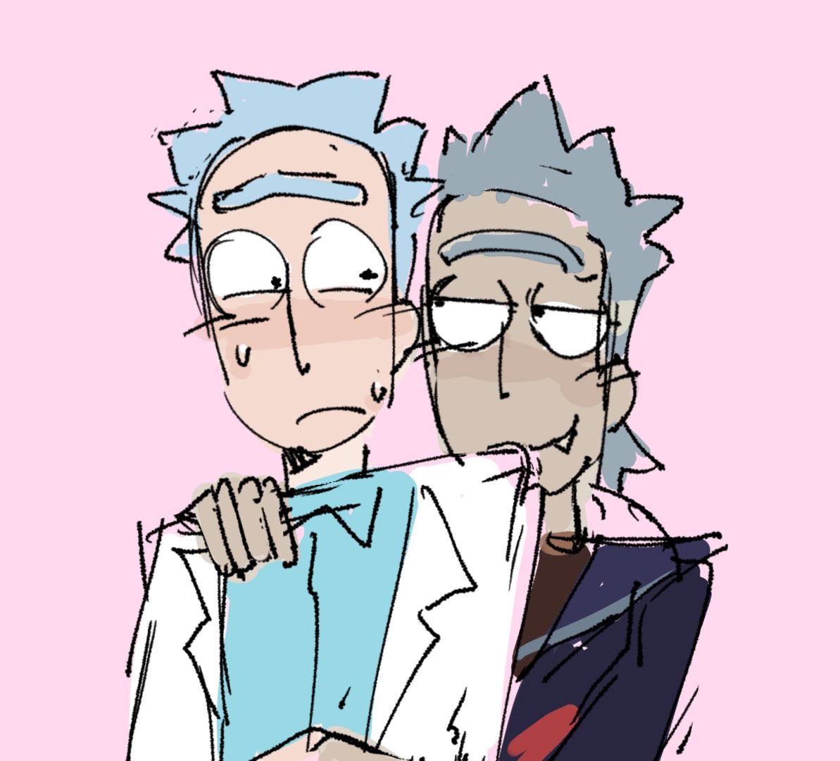 Al3x1_zz's tweet photo. Hope this prickcest I drew wake me tf up https://t.co/yHu5nkHhtL