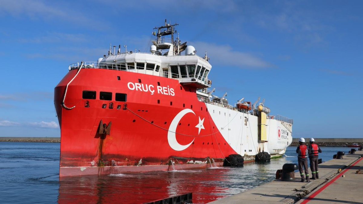 TURKAvazTR's tweet photo. Türkiye, Doğu Akdeniz’de #NAVTEX yayımladı.
Türk araştırma gemisi Oruç Reis, Türkiye’den Kuzey Kıbrıs’a doğal gaz taşıması planlanan deniz altı boru hattı projesi kapsamında araştırmalar yapmak üzere yeniden Doğu Akdeniz’e açılacak. https://t.co/wwjgmpCMkO