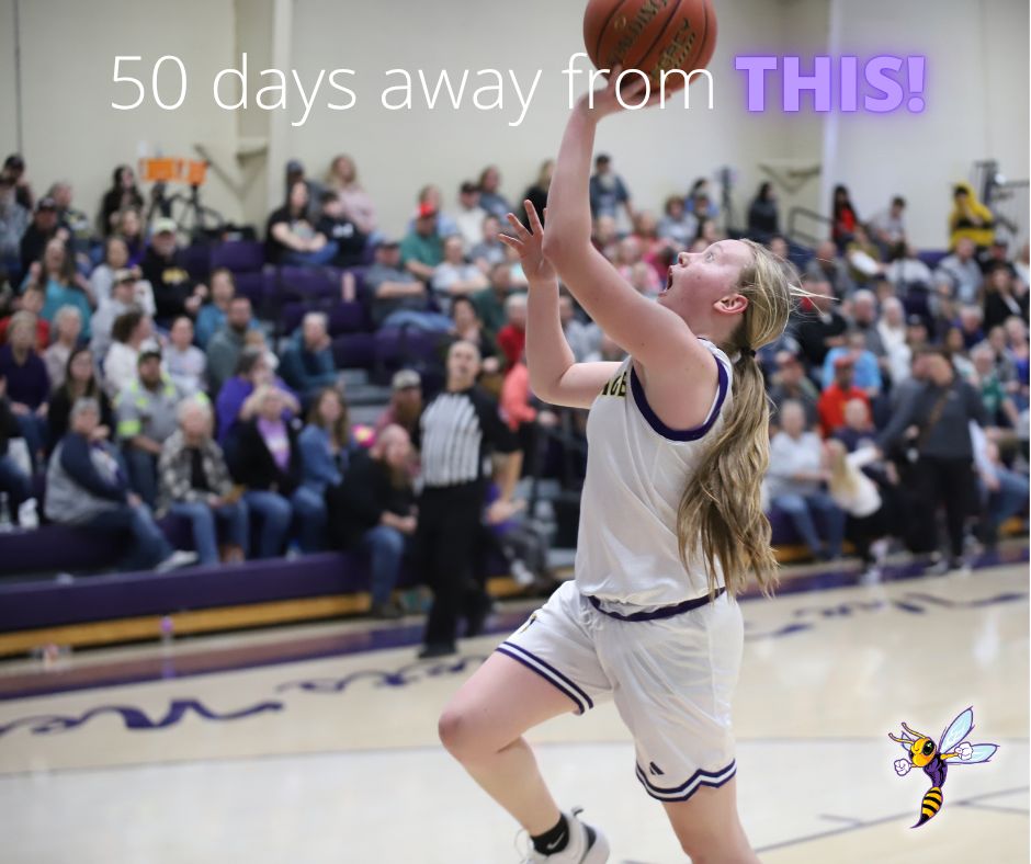 HermitageSchool's tweet photo. βοΈ We are just 50 DAYS out, but who's counting?! πππ #HornetPride #WeAreHermitage #RaisingTheBar https://t.co/K7IlJjRVwA