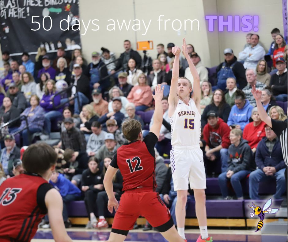 HermitageSchool's tweet photo. βοΈ We are just 50 DAYS out, but who's counting?! πππ #HornetPride #WeAreHermitage #RaisingTheBar https://t.co/K7IlJjRVwA