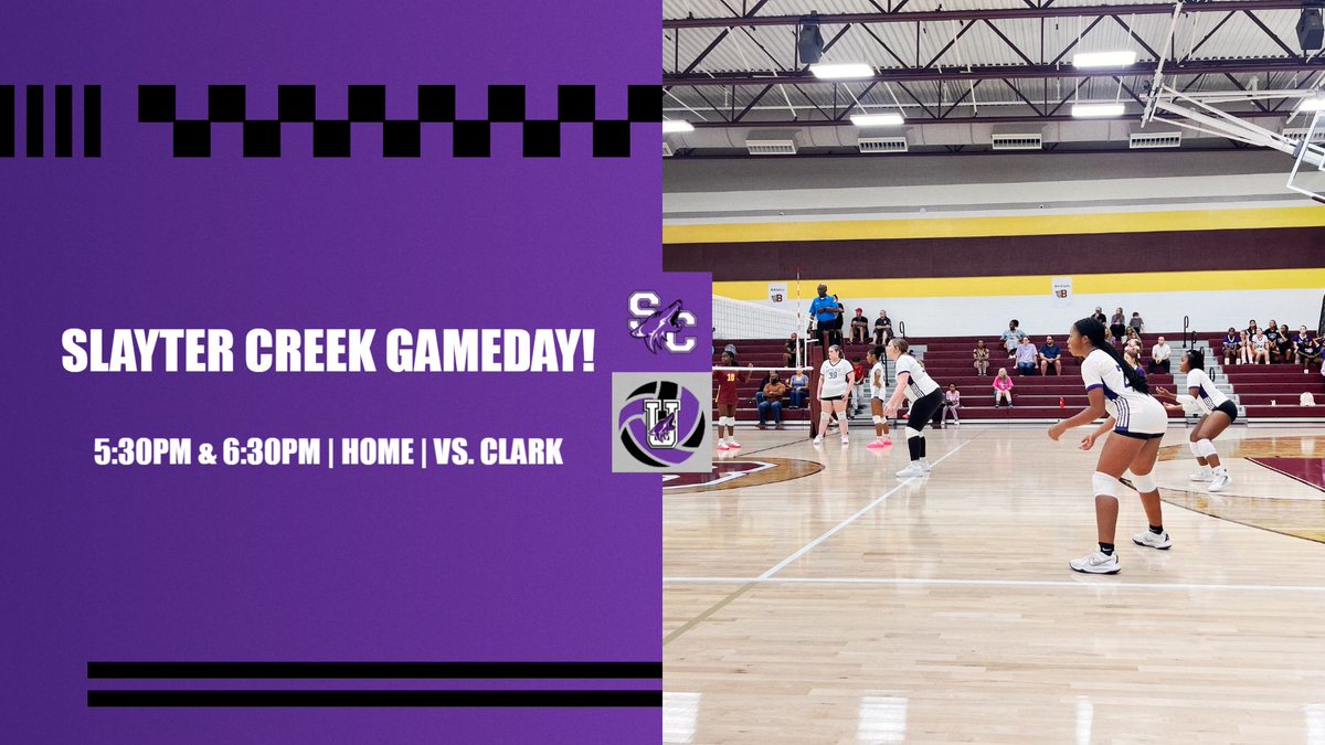 AnnaSCMSsports's tweet photo. Volleyball Gameday! Slayter Creek Girls Volleyball hosts Princeton Clark tonight with games at 5:30pm and 6:30pm. #CUTHERE https://t.co/15u3inZP1E