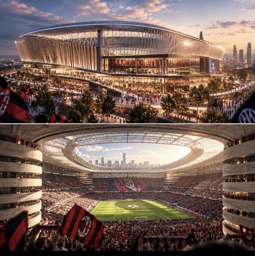 1SMi_'s tweet photo. 🚨🚨🚨🚨🚨🚨🚨🚨🚨🚨🚨🚨🚨🚨🚨

تمت الموافقة على بناء 3 ملاعب جديدة في إيطاليا متوقع إتمامها في 2029-2030 قبل استضافة اليورو 2032م 😱🇮🇹

• ملعب بولونيا بسعة تتجاوز 30 الف متفرج

• ملعب الإنتر &amp; ميلان بسعة 70 الف متفرج

• ملعب روما بسعة تتجاوز 60 الف متفرج https://t.co/PwJUpnlxzC