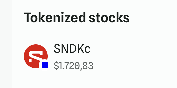 manu_bootnode's tweet photo. La primera vez en mi vida que compro una acción on-chain. Estúpidamente simple gracias a:
Tokenized stocks, by @Exa_App
