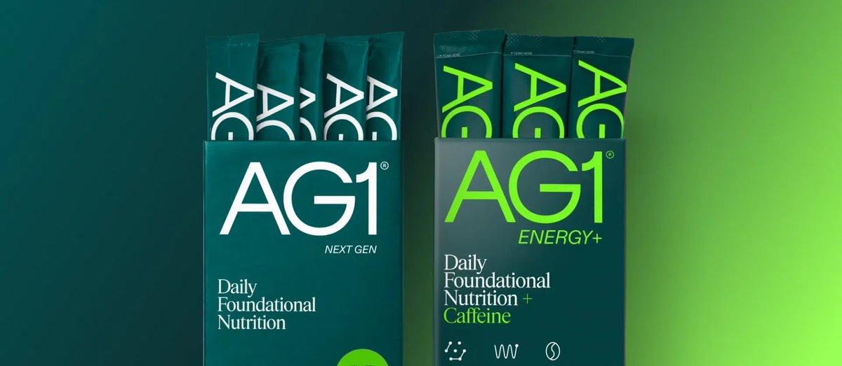 ProFormulas's tweet photo. AG1 Just Quietly Launched An Energy Supplement

Back when I worked for AG1, we received a ton of questions from customers about when they should and shouldn't drink their morning coffee or tea when taking our product.

Caffeine can reduce the absorption of minerals as well as some vitamins (Especially B-Vitamins) so ideally it's always good to wait at least an hour, if not two.

But most people would rather just do both in quick succession so they can get out the door.

But now it seems AG1 has deliberately leaned into this routine with another option:

- Take your AG1 with some caffeine and L-Theanine already in there.

This means less liquid to consume and a more modest dose of caffeine.

It can also be used as an afternoon energy boost (something many customers already do with the original AG1 formula anyway).

The caffeine source is natural caffeine from coffee beans which is a much better choice than caffeine anhydrous aka. the synthetic caffeine used in energy drinks and most supplements.

And the L-Theanine is at 100mg (about 2 to 3x what you'd find even in the strongest matcha), enough to be effective but I would've liked to see 200mg instead, however it's possible they deliberately kept the dose modest to hedge against people potentially taking 2 or more servings in a day.

All in all, pretty cool to see and a disciplined product release that's more in line with the brand than the more recent gummy launch (I think it would've been better to avoid that one altogether, let the kids take gummies and the grown ups can graduate to a more potent powdered supplement).