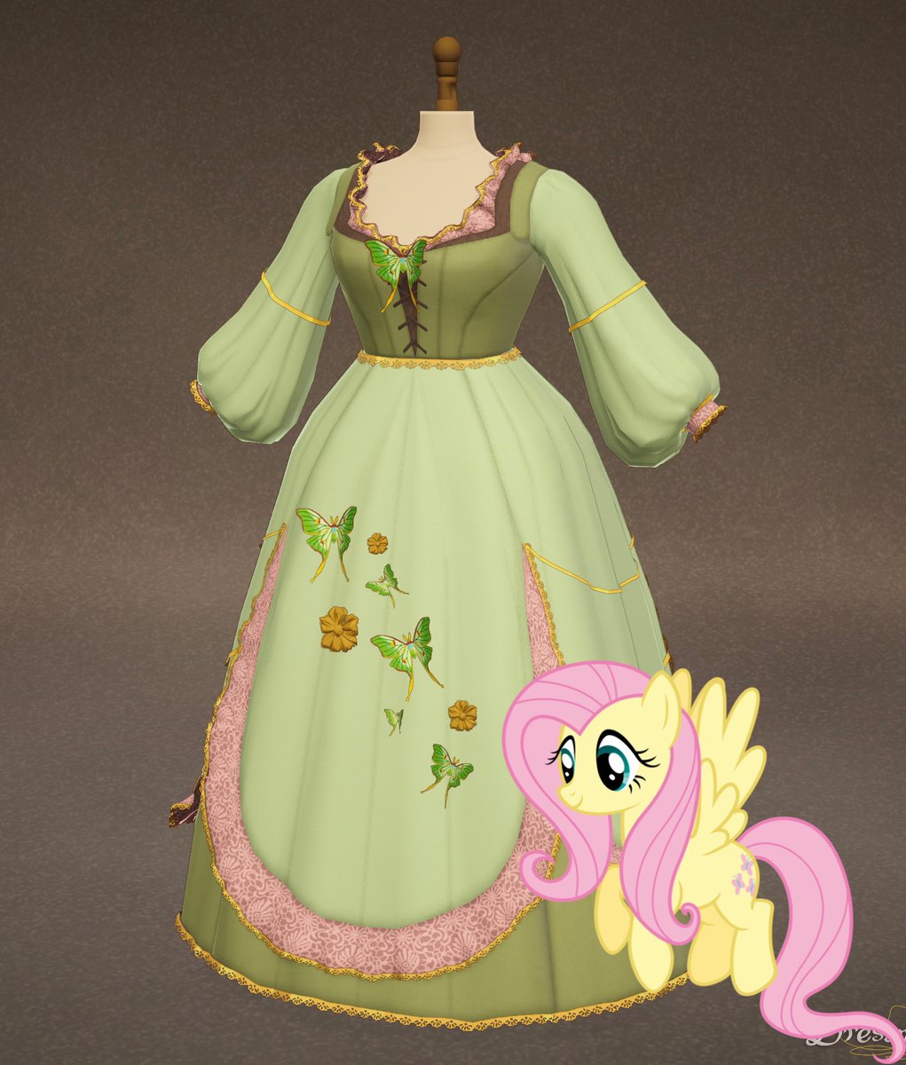 gnarly_ghost_'s tweet photo. going full rarity and making the mane 6 dresses :3

#dressmaker https://t.co/oTz0s0MmWW