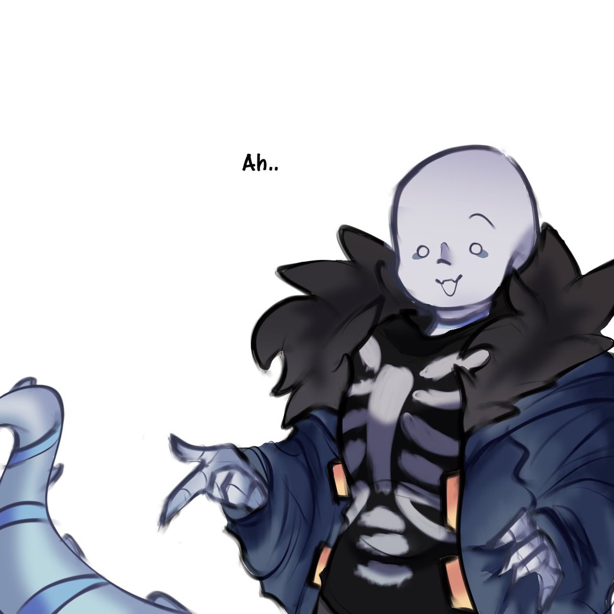 DreamShattered5's tweet photo. WAIT I GOTTA GET COSTUME FOR HIM 

Other little one/ @Noodle_Nom 

#OCSansPolls2026 #undertaleau #undertale #sansoc #utmv #sans https://t.co/2UKqMYNNue