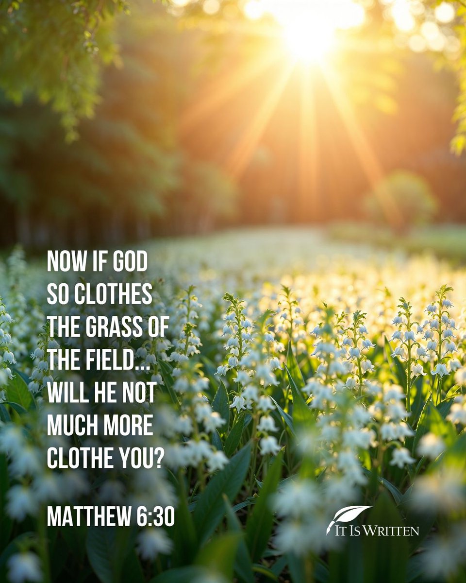 itiswritten's tweet photo. Consider the lilies and know your Creator will provide for you too 🌸 https://t.co/Vfo4MLAJwF