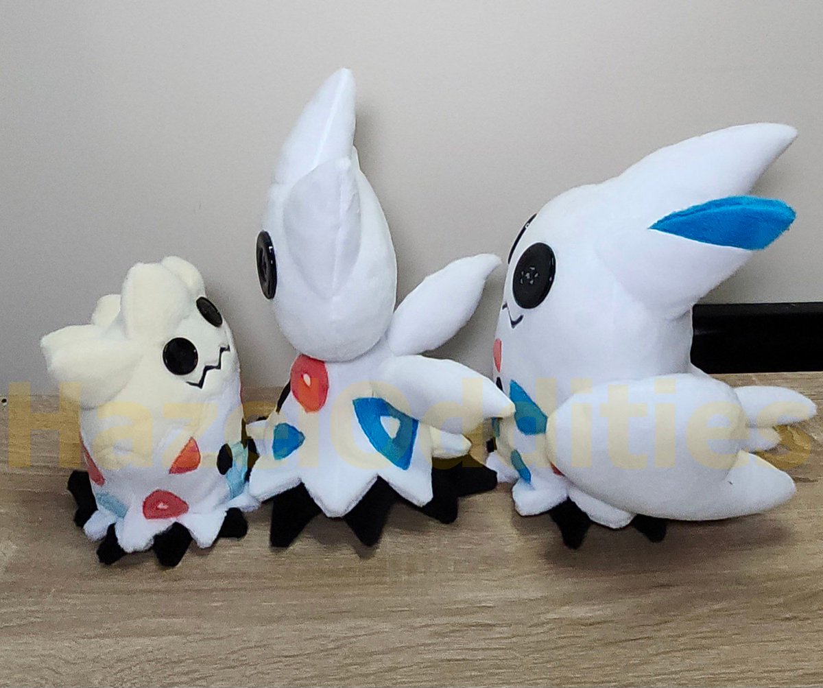 HazelOddities's tweet photo. 31 Days of Mimikyu Day 1!
Togepi!!
Not just Togepi but also Togetic and Togekiss!!!
#31daysofmimikyu https://t.co/uML5VFWpeO