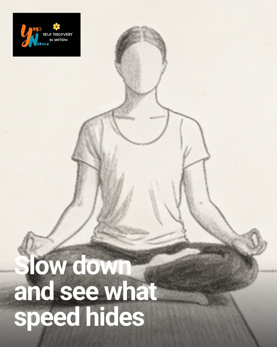 classical_yoga's tweet photo. Slow down and you notice more. Breath, tension, thought, choice. Speed can hide what’s actually happening. A slower pace gives you the space to see it clearly. What does slowing down reveal for you?

Upcoming Workshops https://t.co/dTRUQZpSfr #classical #isha #sadhguru #yoga https://t.co/jBwgBHwN5L