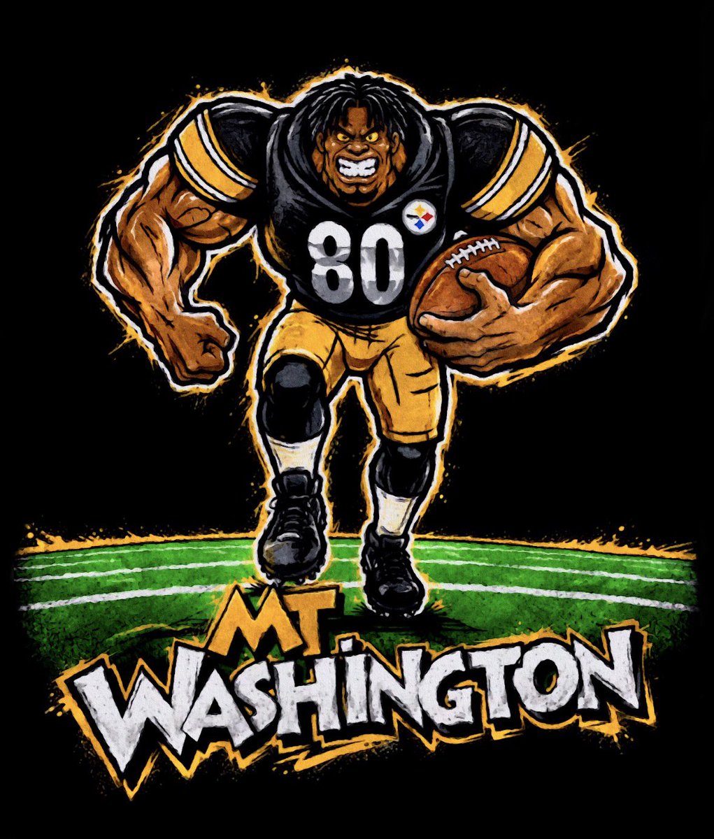 DC4LCustomTees's tweet photo. If the big guy finds the end zone tonight yinz could win a free Mt Washington 👕 

Just repost this, be sure you’re following us and comment #HereWeGo to enter. https://t.co/doiPMZPRqB