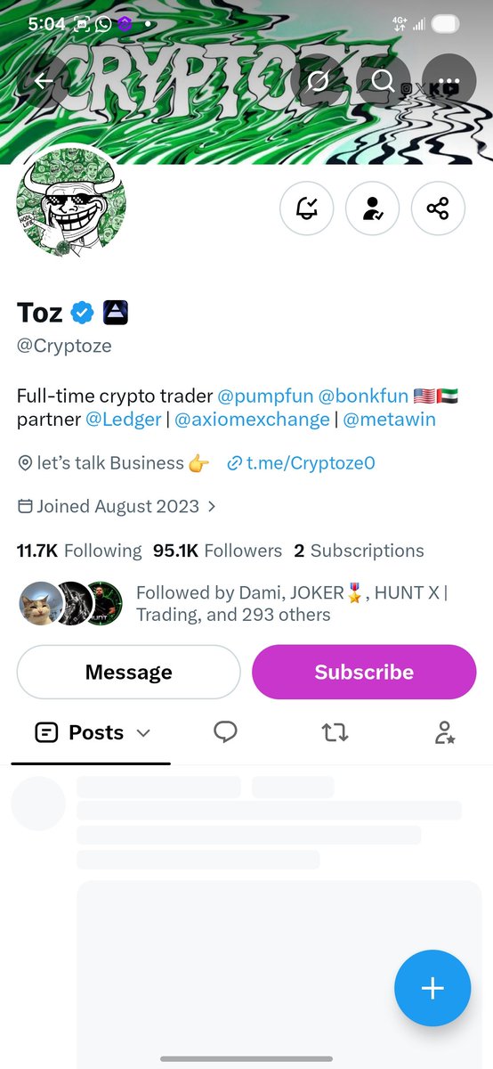 BobbyBNB1's tweet photo. @Cryptoze @shiIIdotlive 8DiRZmQ1fecMjaspA9GjS6tQSHvUudmNQfPK6zx3VWo2

@Emmabnb1 https://t.co/abslpcOlnw