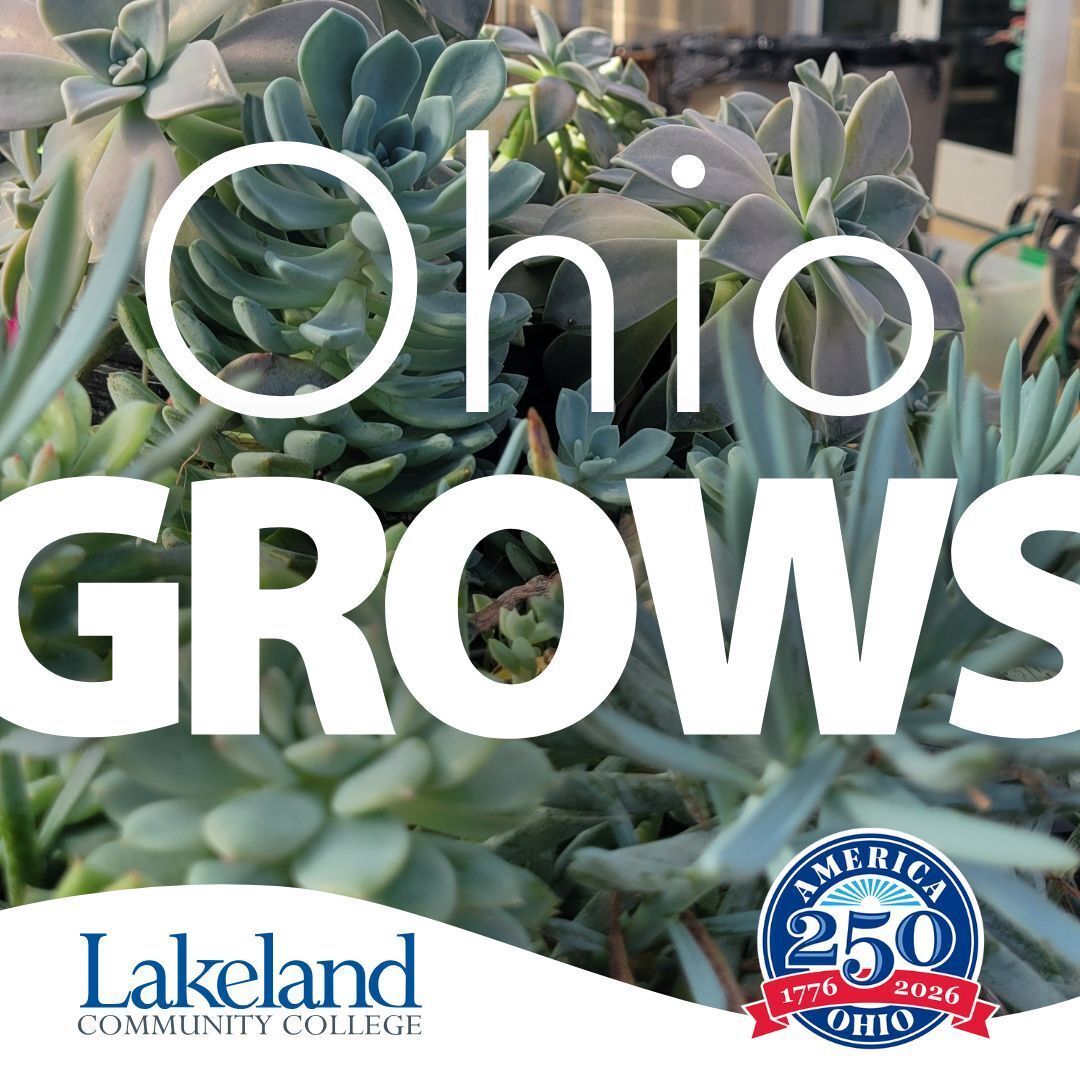 LakelandCommCol's tweet photo. The Green Group is growing more than plants. They are growing skills, community, and a deeper connection to the world around them. As Ohio celebrates America 250 through Ohio Grows, we are proud of the incredible work happening right here in the Lakeland greenhouse. https://t.co/SpsJVwDerJ