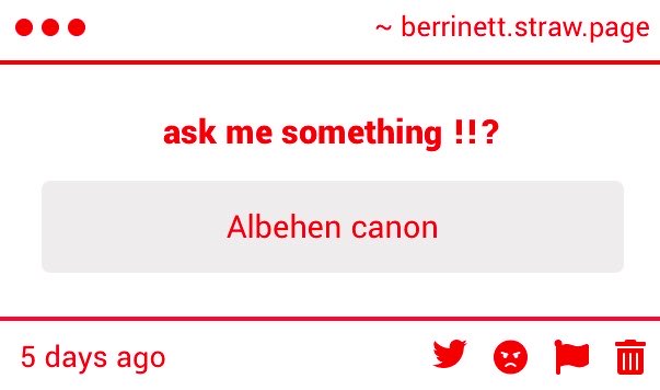 berrinett's tweet photo. YOURE SO RIGHT OMGGGSGSHJS #albehen #canon 😤😤😤😤😤😤 https://t.co/r2W8IAvZax