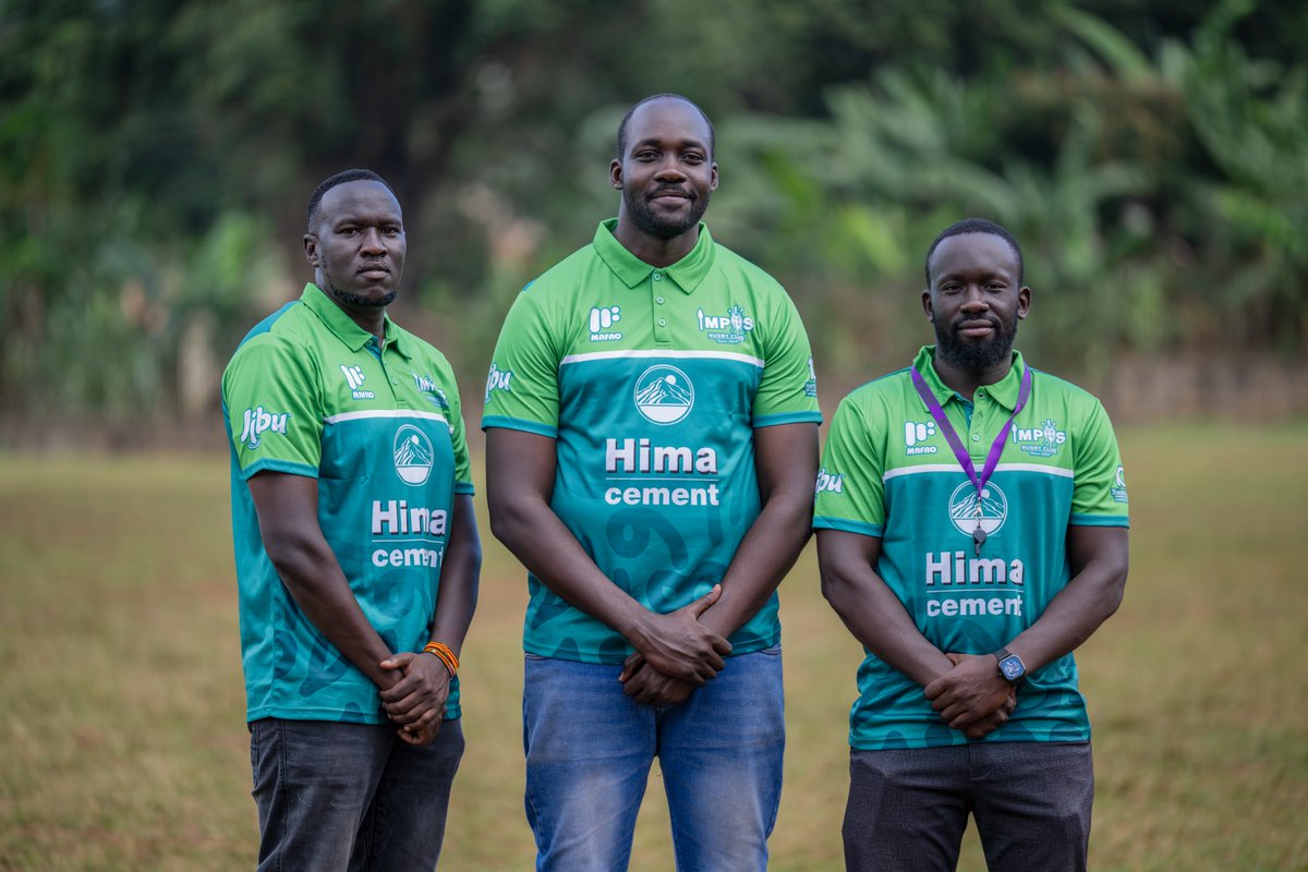HimaCement's tweet photo. New look. New chapter. 

Hima Impis Rugby Club in their new home and away jerseys following the renewal of our partnership.

Ready for the journey ahead. https://t.co/PCb5T6GccH