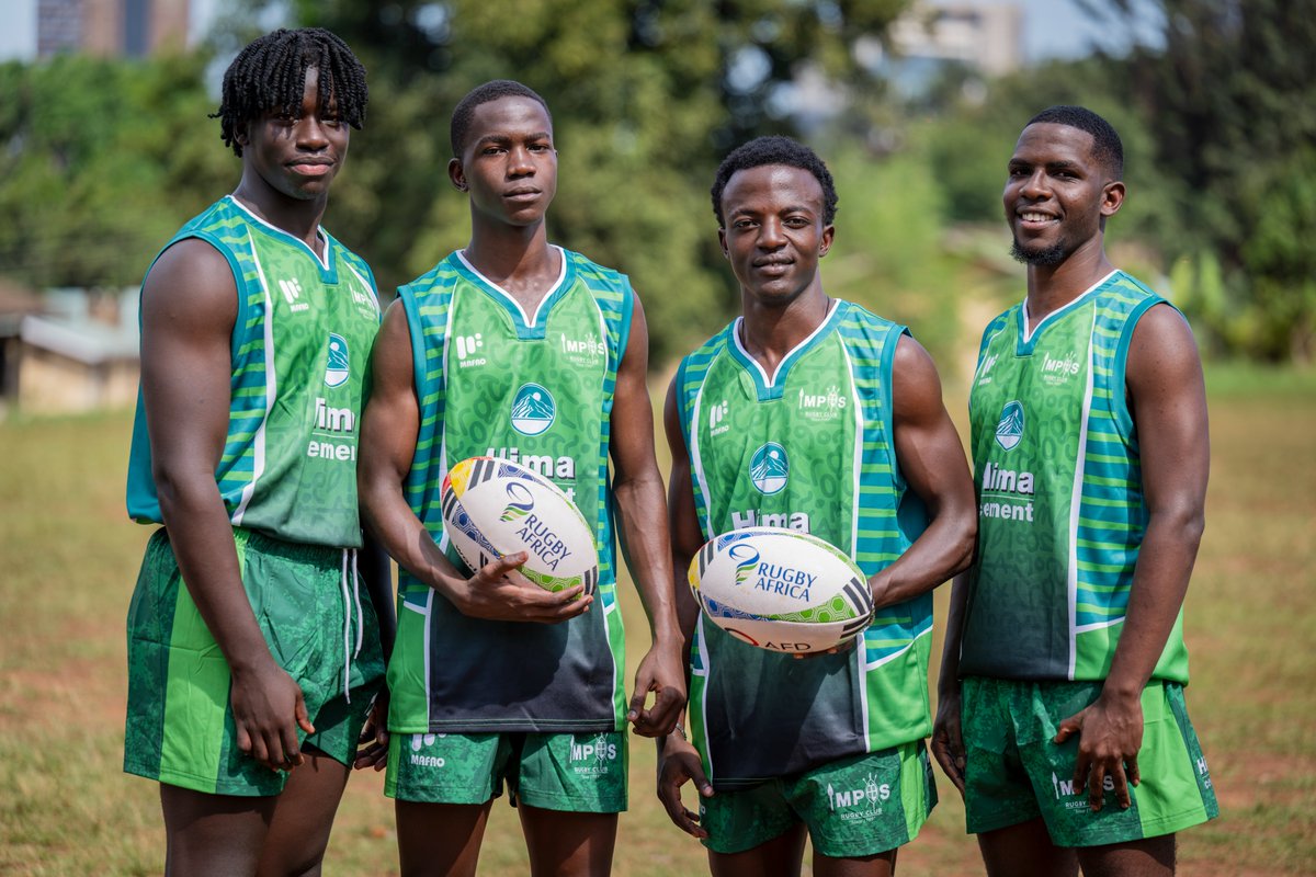 HimaCement's tweet photo. New look. New chapter. 

Hima Impis Rugby Club in their new home and away jerseys following the renewal of our partnership.

Ready for the journey ahead. https://t.co/PCb5T6GccH