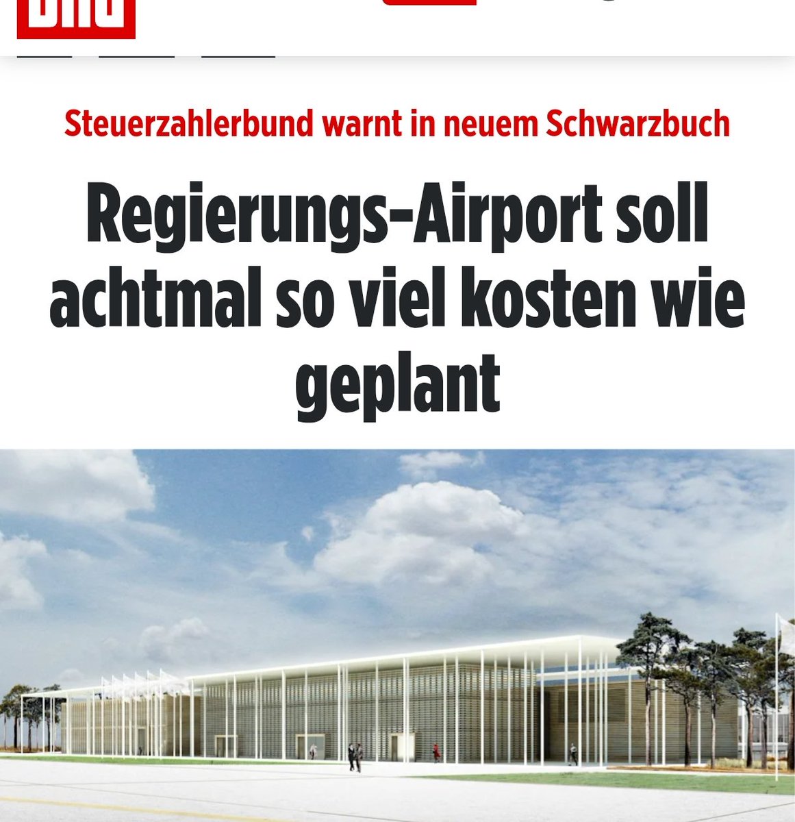 sma_nordlicht's tweet photo. Statt 344 Millionen Euro kostet der neue Regierungs-Airport momentan schon 2,5 Milliarden Euro.

1 Milliarde für die Erweiterung des Bundeskanzleramts.
1 Milliarde für den Ausbau des Präsidenten - Palastes.

DEKADENZ Pur! Gold für die Regierung, Schwefel für den Pöbel! https://t.co/mthsATn77H