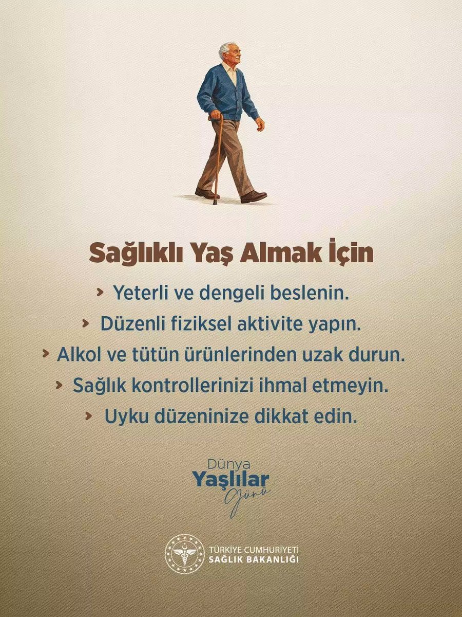 surmenedh's tweet photo. Sağlıklı Yaş Almak İçin👇🏻

#DünyaYaşlılarGünü https://t.co/cCYflfH6u1