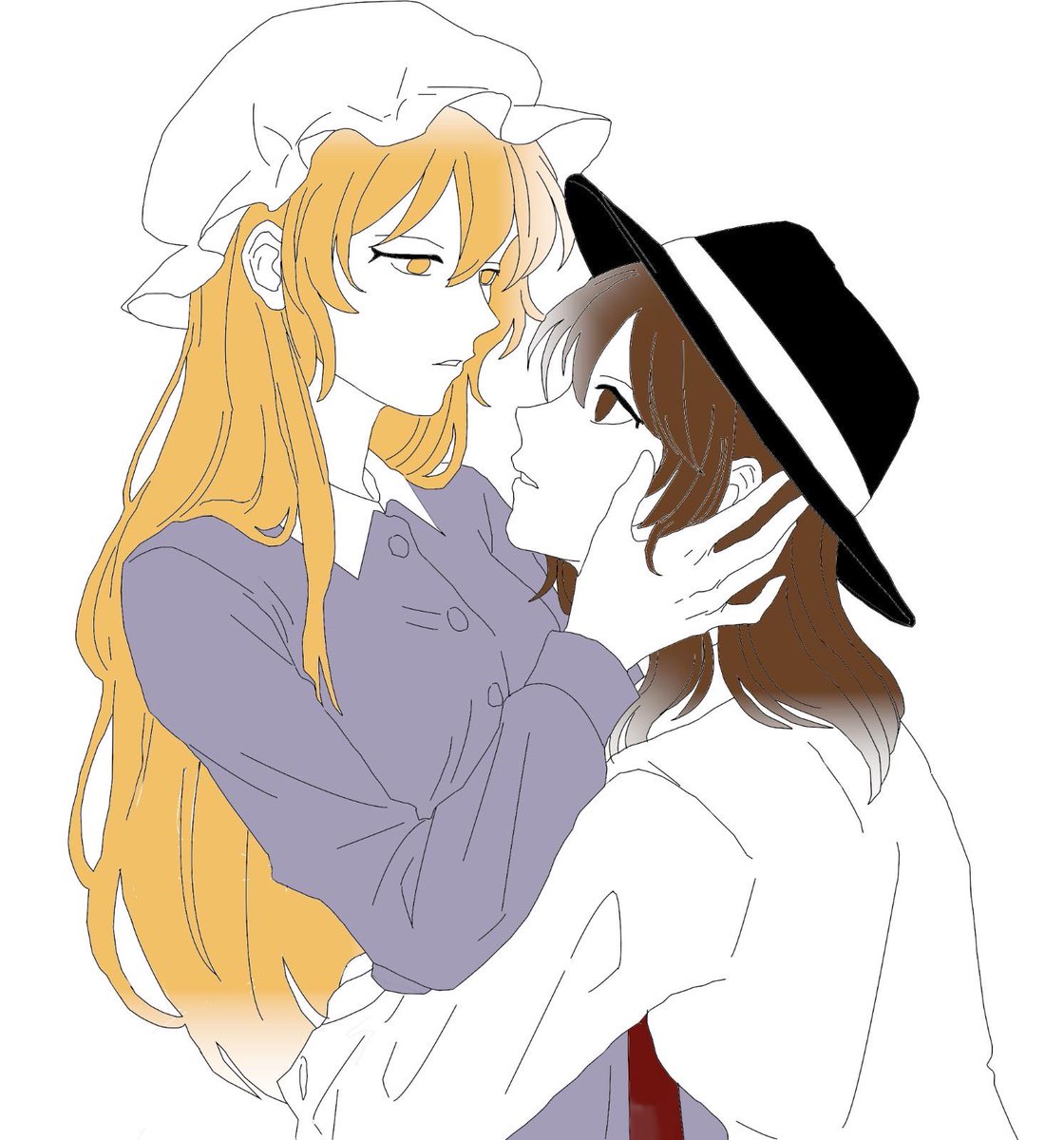 alyoshanaka's tweet photo. RenkoMari by Me #touhou #東方Projectㅤㅤㅤㅤ https://t.co/HUtsrFTnzf