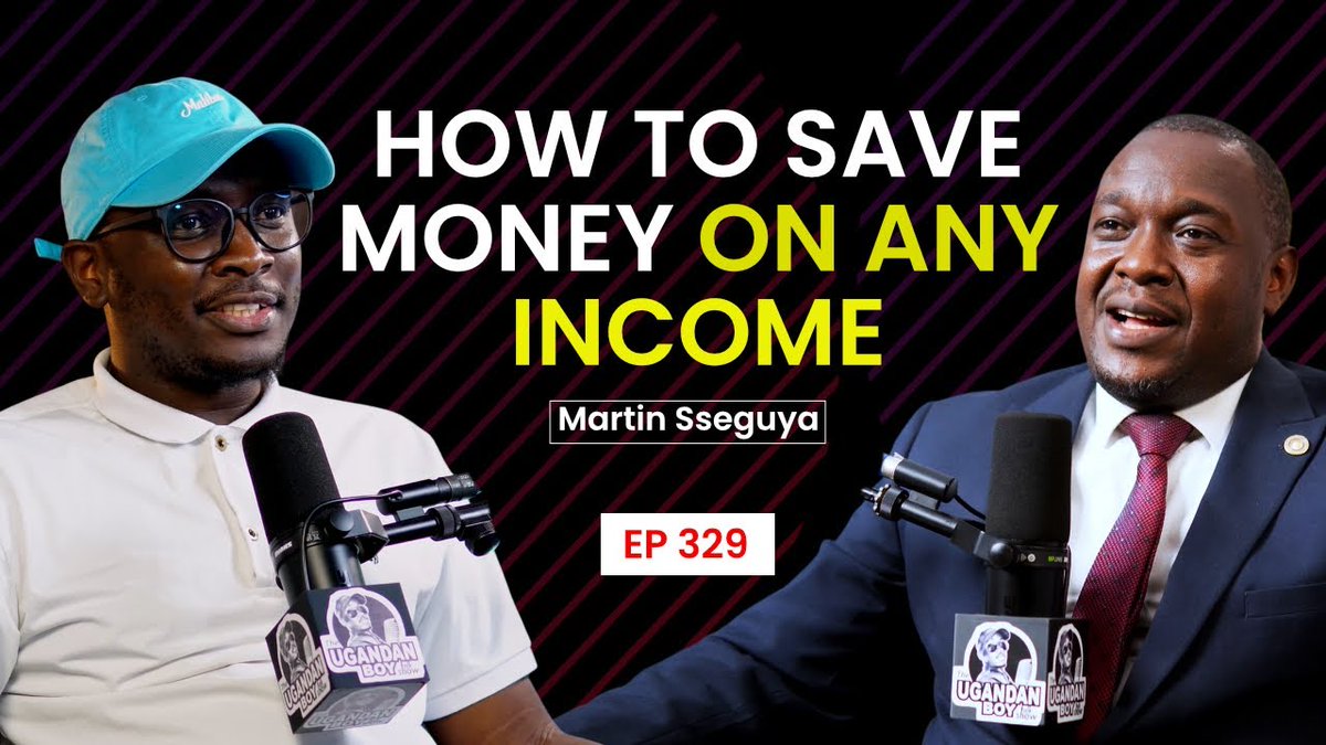 CentenaryBank's tweet photo. Master the Art of Financial Discipline.

Watch the latest episode of The Ugandan Boy Talk Show, where host Bonny Kibuuka sits down with Martin Sseguya, Chief Manager of Personal Banking at Centenary Bank, for an actionable masterclass on smart financial habits. 

Click &amp; Watch