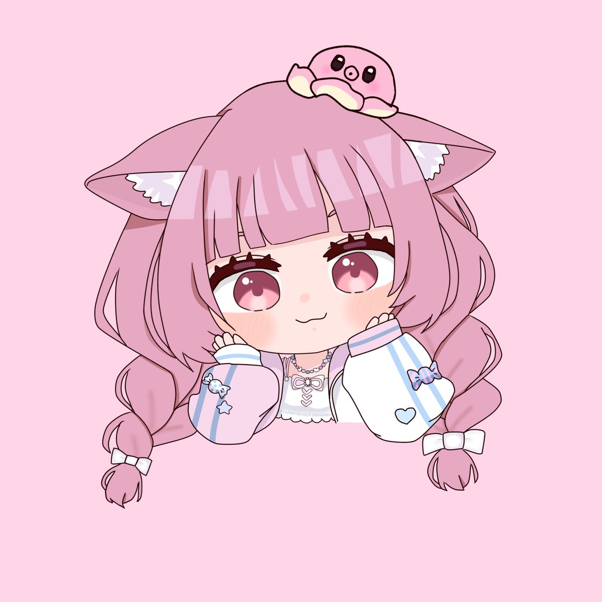 lr_a073's tweet photo. 深夜にごめんなさい‼️‼️‼️やっとやっときゅるたんが描けました😞😞‼️
あんまり上手く書けなかったからまた描く‼️多分‼️@kyururun_222_x https://t.co/2tus1w5Ptz
