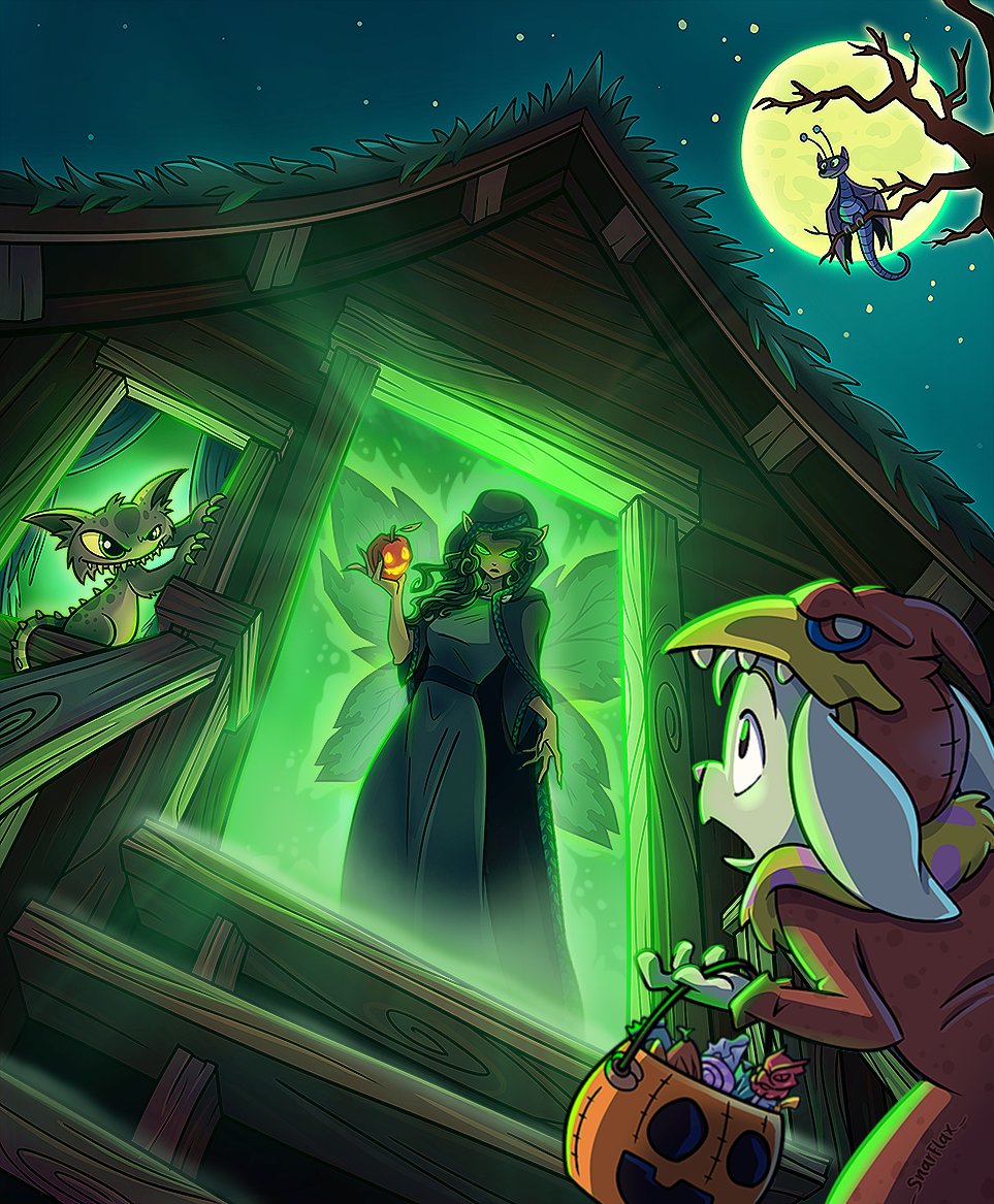 Neopets's tweet photo. Trick or treat! 

All winners from the third #NEOPETS creative contest are also now live on our news portal so go check them out, and send your kudos to the artists in the comments 👉

Thank you for all your entries, it was exciting see everyone's work! See you in the next one! https://t.co/hgfxT8Ajvz