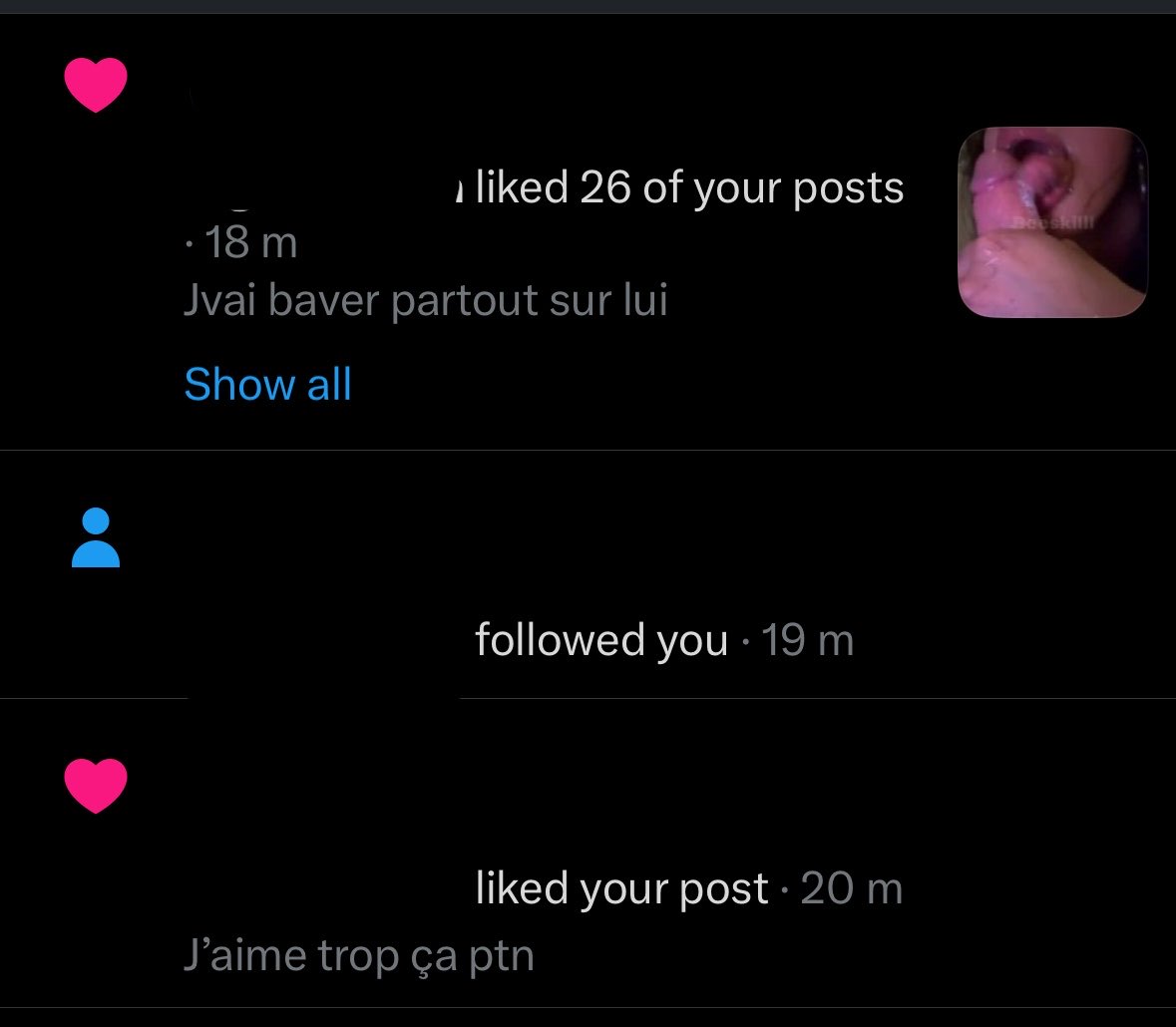 Babie_0293's tweet photo. J’aime trop quand on me drague comme ça 🤤 https://t.co/z7fIMLtcU7