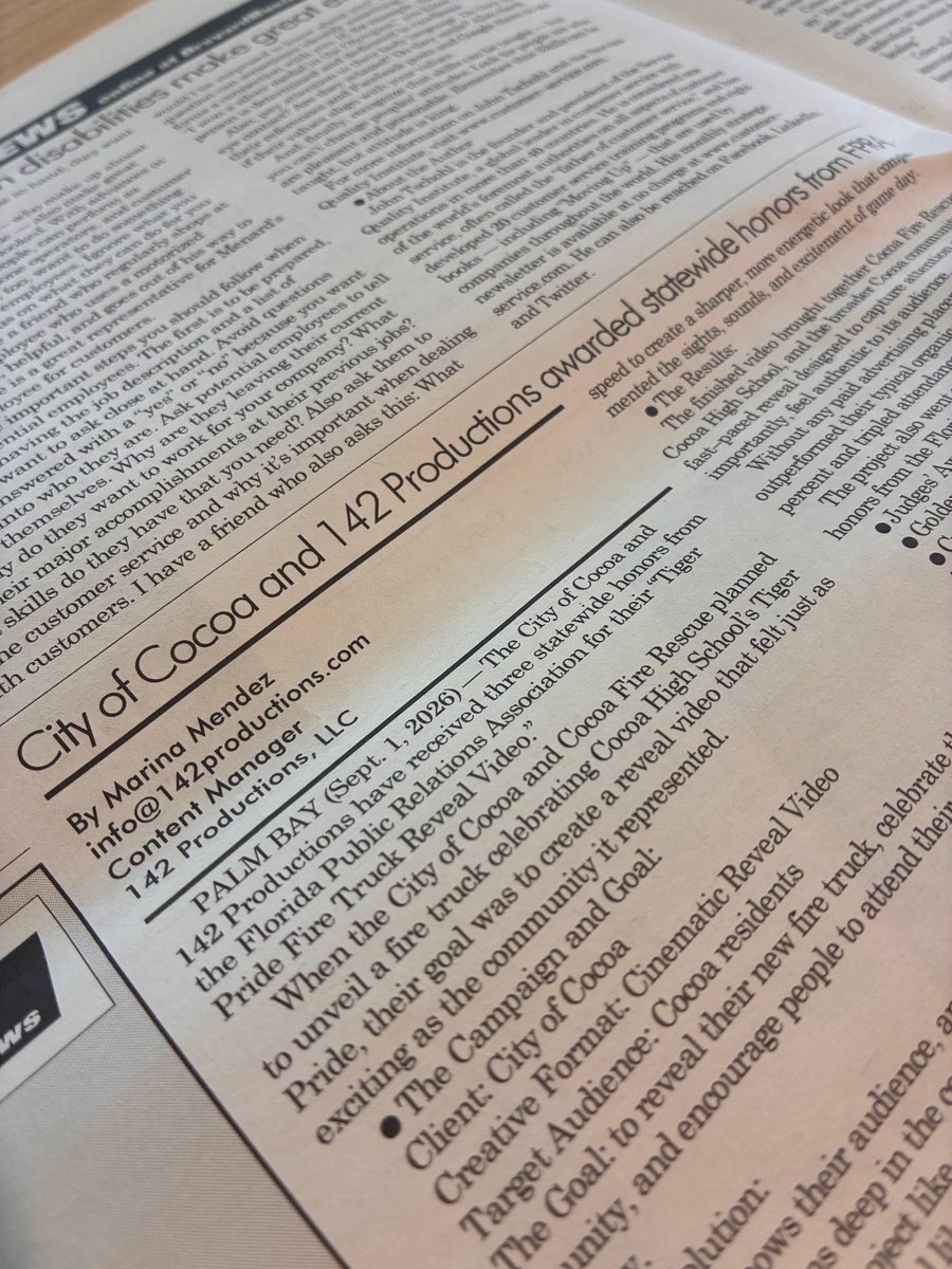 142Productions's tweet photo. We're featured in BBN! For the full story on the case study, head to our blog. https://t.co/ZdIkjbil8a https://t.co/ypILM9k6GA