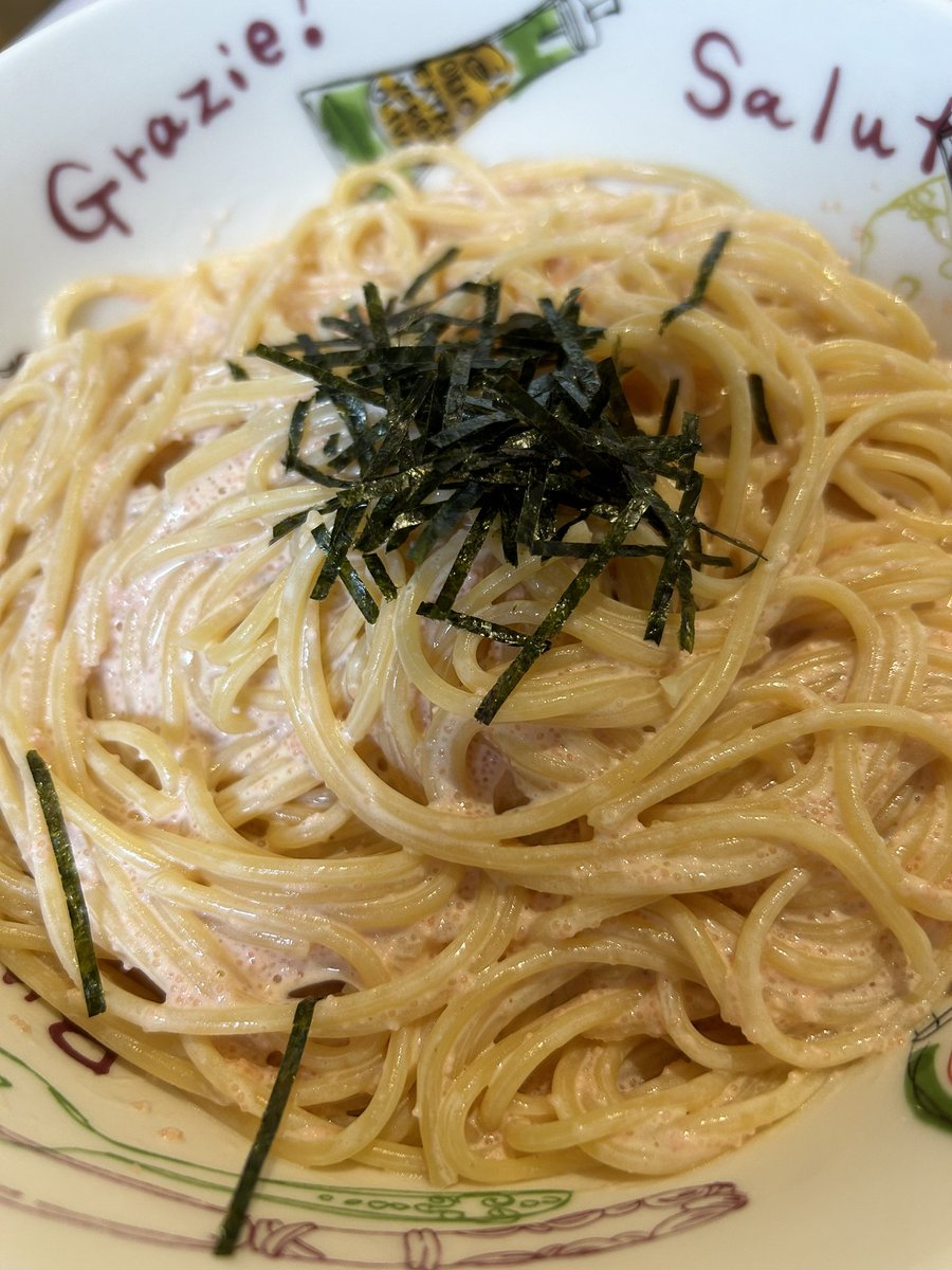 mooototadetaina's tweet photo. 久々しらす食べた!!

たらこパスタはお気に入りの味＾＾♩♩ https://t.co/x1YG0H2EnF