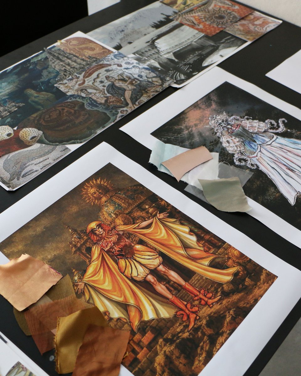 polimoda's tweet photo. 50 stories, one choice. Our Master in Costume Design students, mentored by Massimo Cantini Parrini, bring Basile's "The Tale of Tales" to life on live models. Which tale would you choose? The next edition starts in February. https://t.co/OozBoP057b